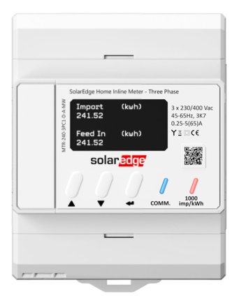    SolarEdge Home Inline Meter z Energy Net - 1PH/3PH 230/400V, 65A, samo za stanovanjske aplikacije