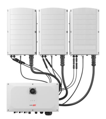 SolarEdge 100kW trifazni Synergy razsmernik - Synergy Manager FUSE DC stikalo, MC4, DC SPD, 30A varovalke